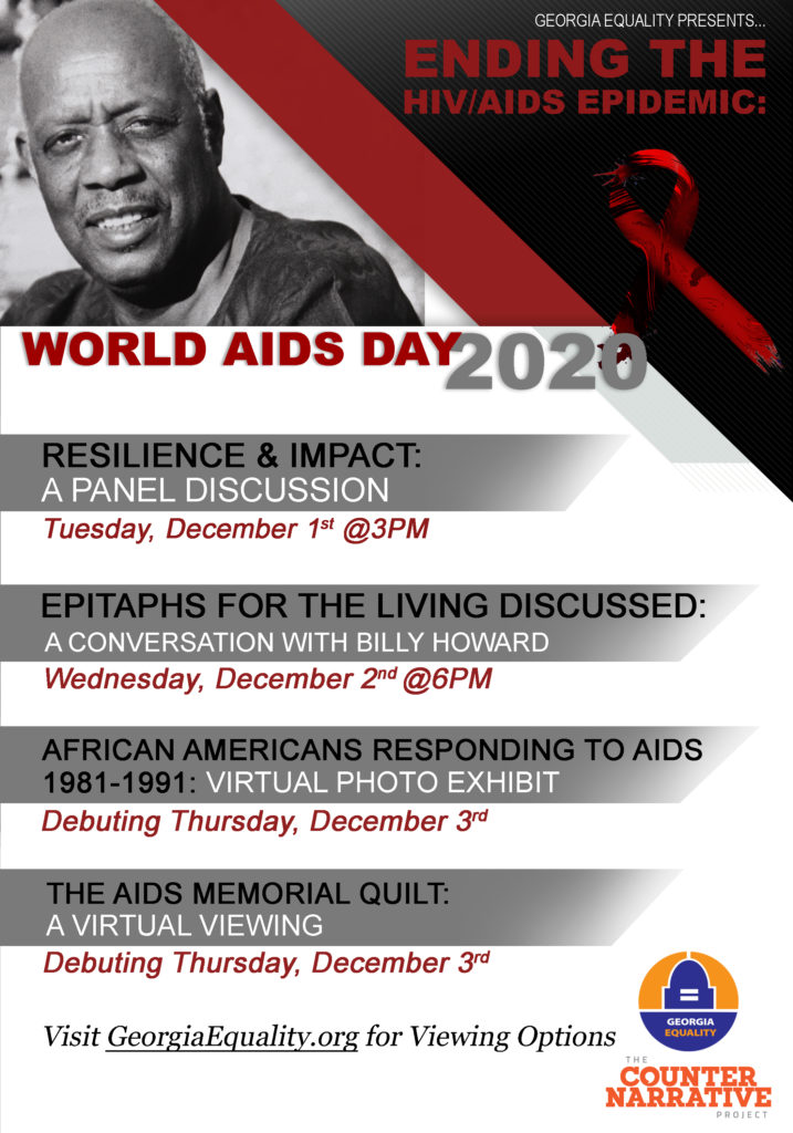 Worlds AIDs day 2020 event schedule